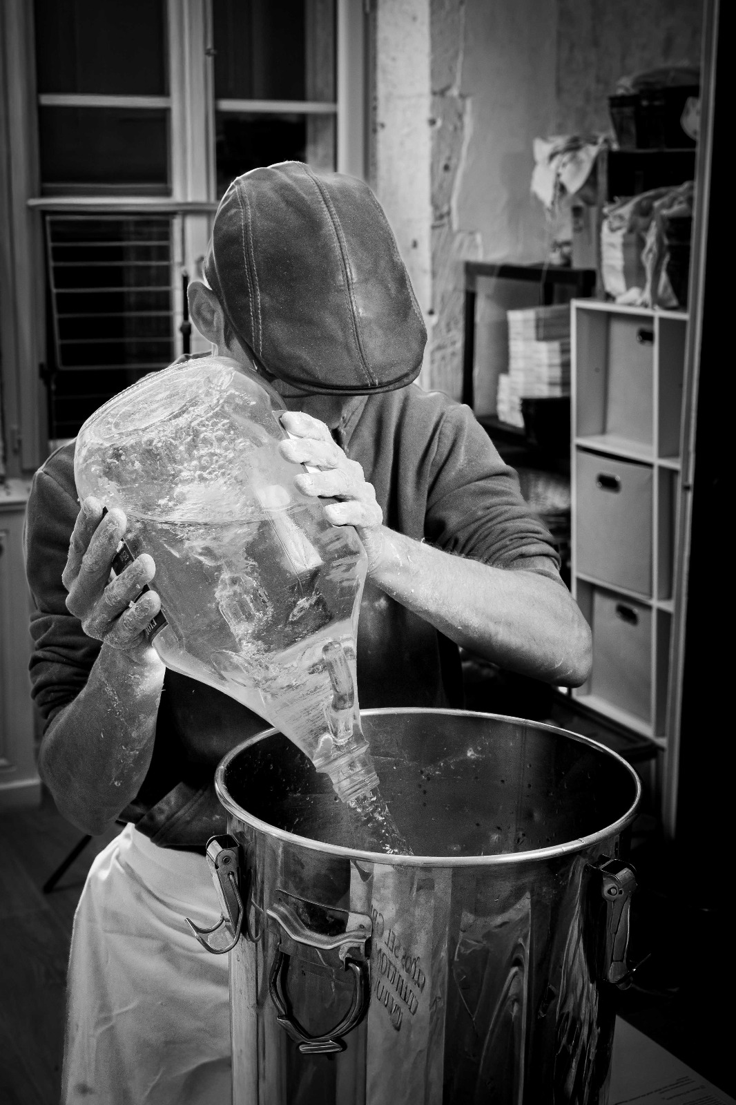 Pain artisanal cuit sur sole